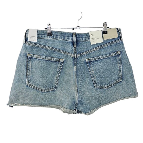 Citizens of Humanity Womens Marlow High Rise Relaxed Shorts, Denim Cotton, 33 - Picture 2 of 9